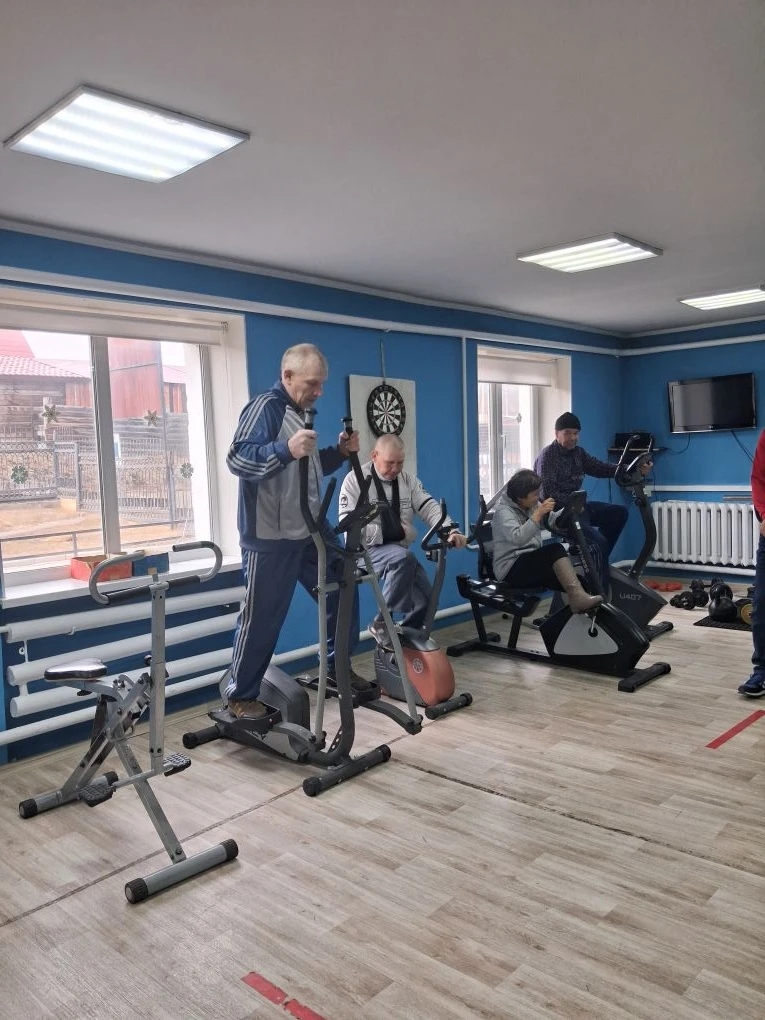В нашем доме-интернате занятия АФК проводятся индивидуально.